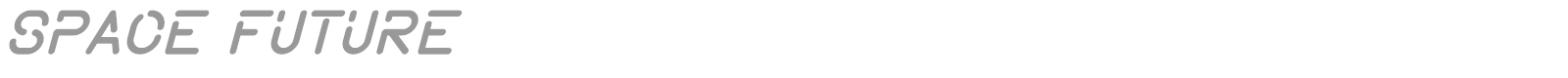 Space Future font preview